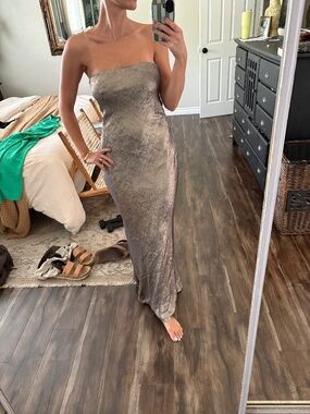 Dress Forum metallic dress
